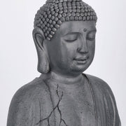 PATTAYA fekete kültéri Buddha szobor 71 cm