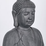 PATTAYA fekete kültéri Buddha szobor 71 cm