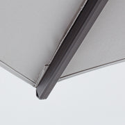 alumínium borda és szövet rögzítés közeli képen