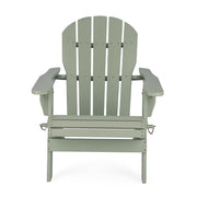 Elölnézet – zsályazöld akáciafa kültéri karosszék karfákkal