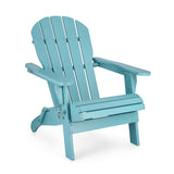 Világoskék akáciafa kültéri karosszék – döntött háttámla és karfás kialakítás