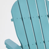 Léces háttámla részlet – világoskék poliuretán bevonattal kezelt akáciafa