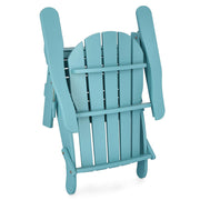 Összehajtott kültéri karosszék – akáciafa szerkezet, helytakarékos kialakítás