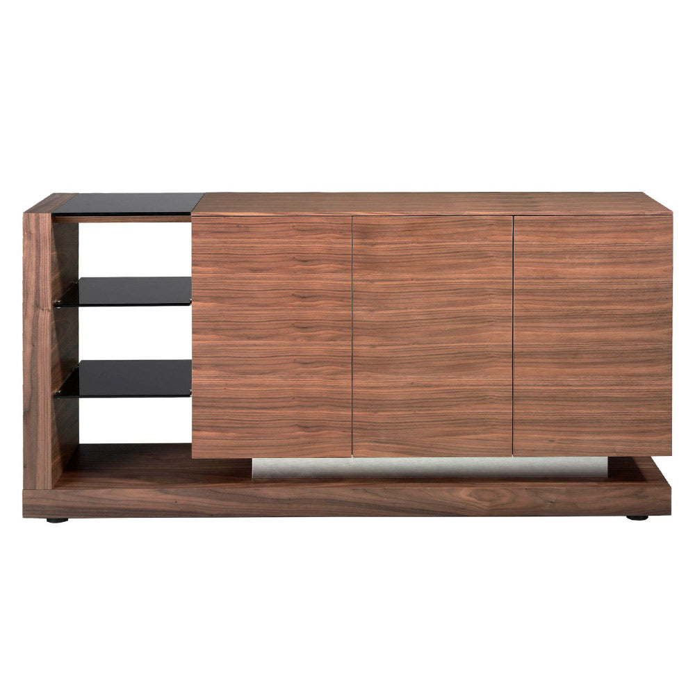 Angel Cerdá modern dizájn tálalószekrény front nézetből