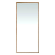 Angel Cerdá modern téglalap alakú dizájn tükör front nézetből