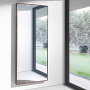 Angel Cerdá diófa furnéros falitükör enteriőrben