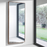 Angel Cerdá diófa furnéros falitükör enteriőrben