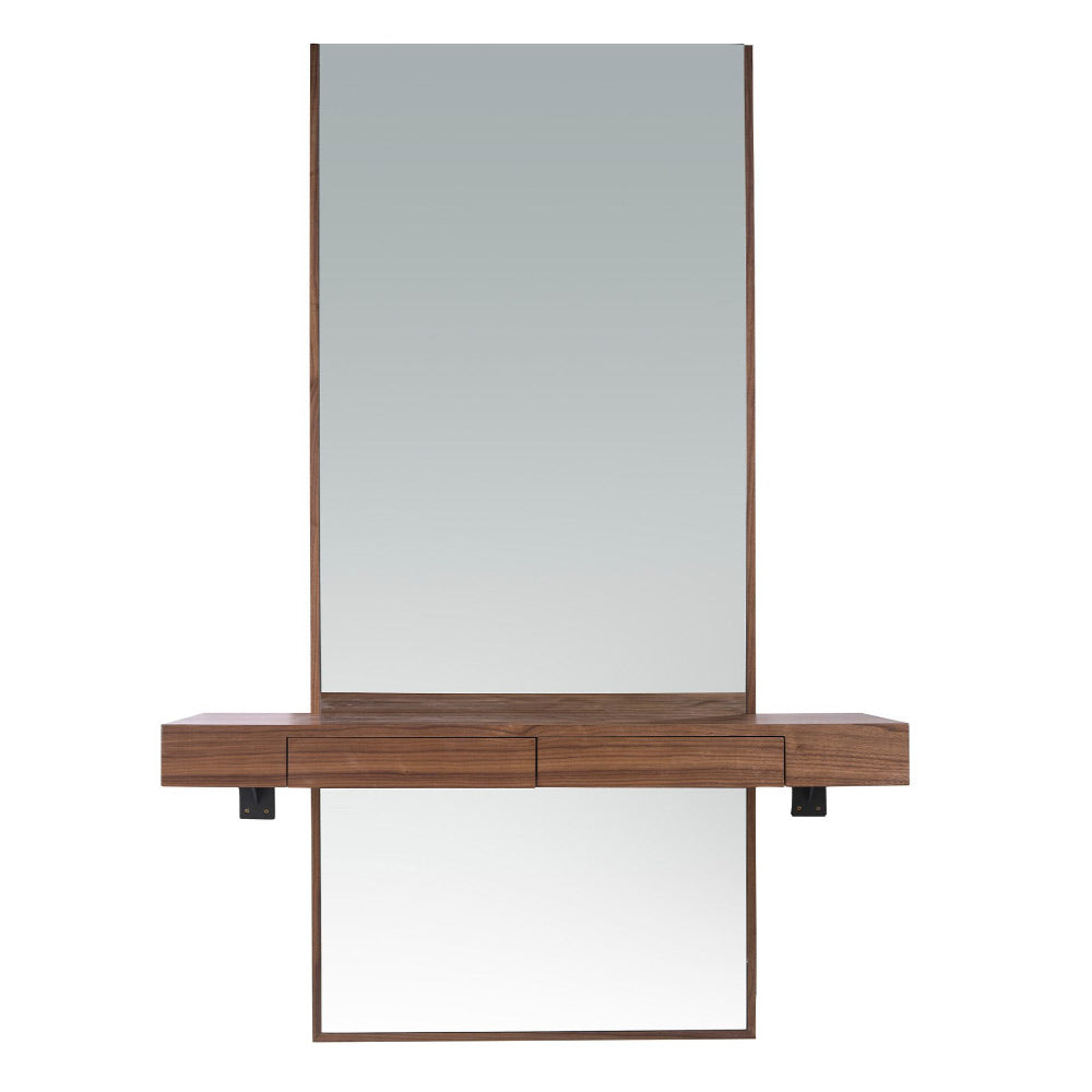 Angel Cerdá modern design falitükör lebegő polccal