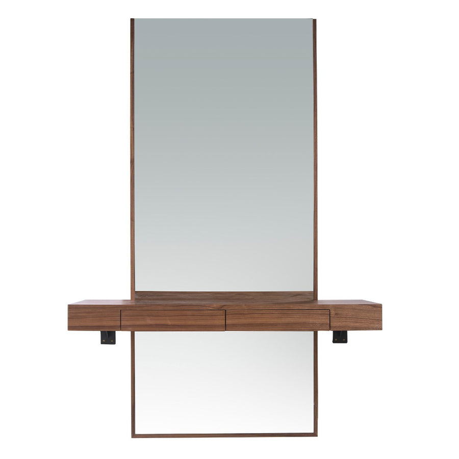 Angel Cerdá modern design falitükör lebegő polccal