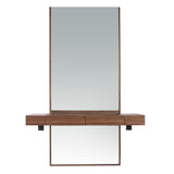 Angel Cerdá modern design falitükör lebegő polccal