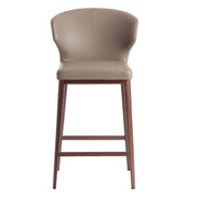 Angel Cerdá kortárs bézs bárszék front nézetből