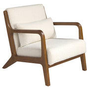 Kortárs fotel fehér 74 cm