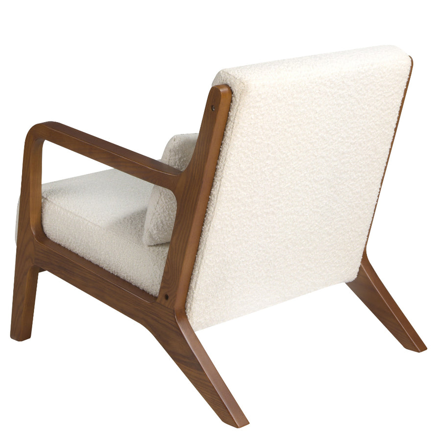 Kortárs fotel fehér 74 cm