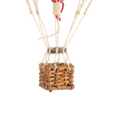 Vintage stílusú, függeszthető, pasztell szivárványszínű dekorációs hőlégballon