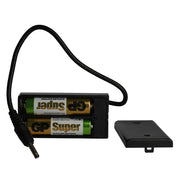 Vintage stílusú, függeszthető, kék-bézs színű dekorációs hőlégballon LED világítással