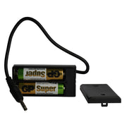 A LED-es hőlégballon elemtartója.