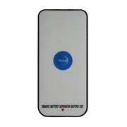 Vintage stílusú, függeszthető, kék-bézs színű dekorációs hőlégballon LED világítással