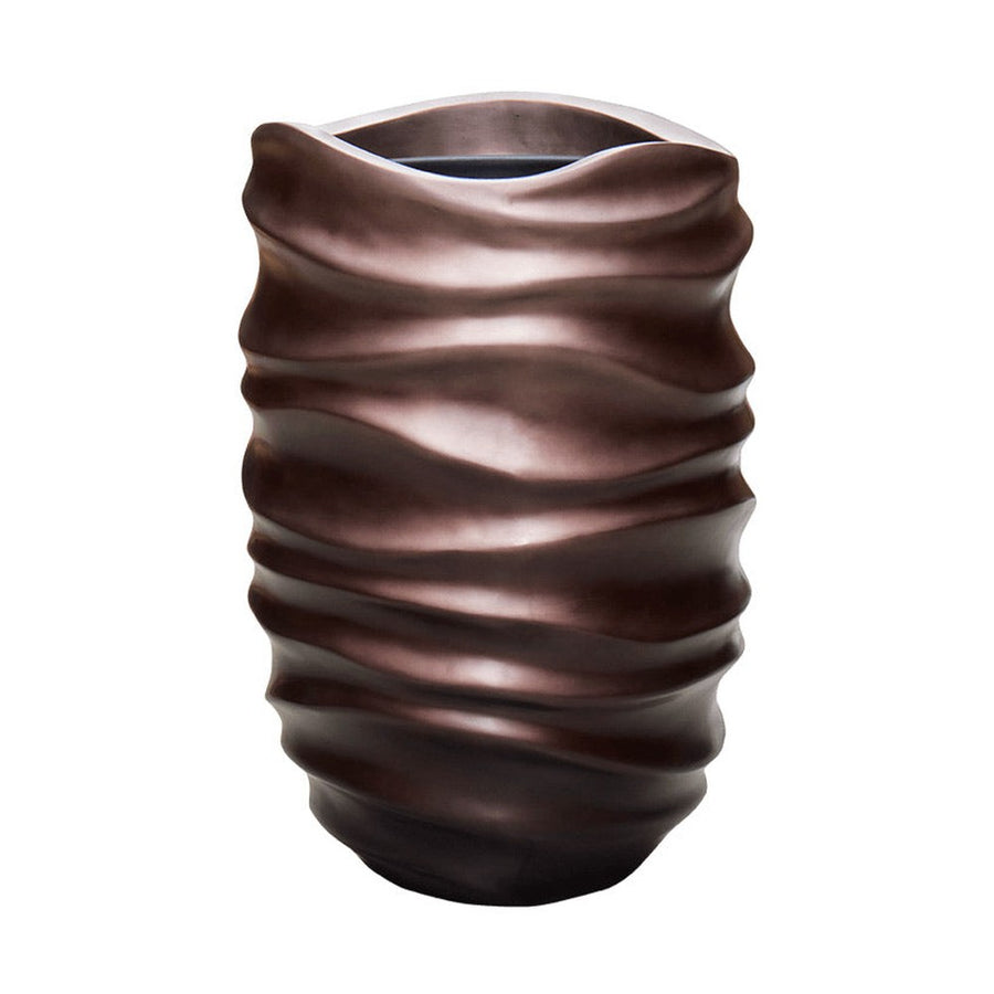 BAQ Gradient óriás kaspó Matt Coffee színben – 40 cm-es változat