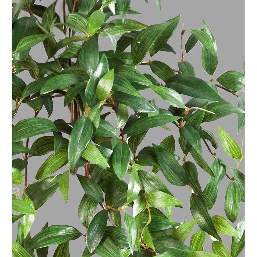 Élethű megjelenésű, 105 cm hosszú, mű tradescantia csüngő részlete.