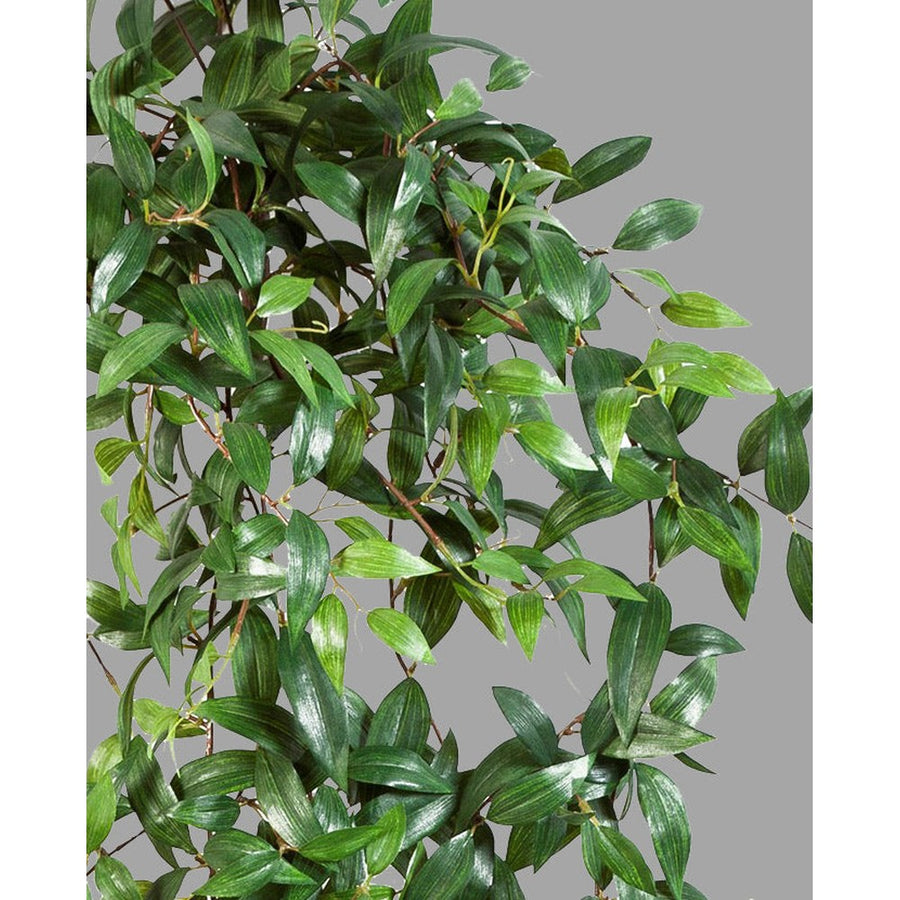 Élethű megjelenésű, 125 cm hosszú, mű tradescantia csüngő részlete