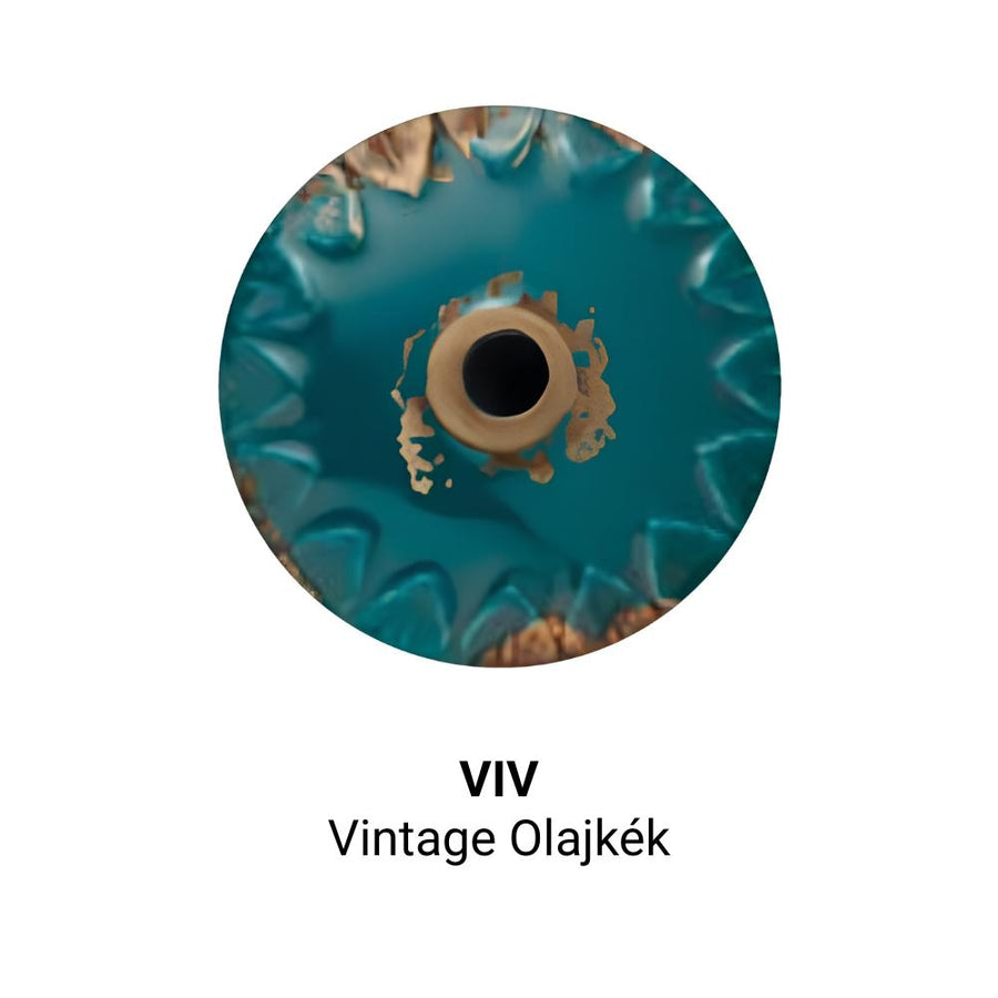 Vintage Olajkék színminta