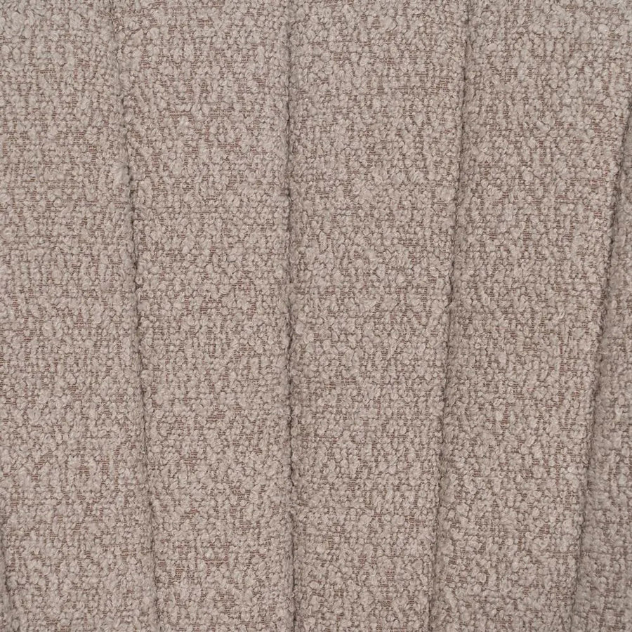 Kortárs stílusú, fekete színű fém étkezőszék bézs színű, poliészter kárpitozással