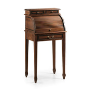 Mahagónifából készült klasszikus koloniál stílusú kézműves szekreter