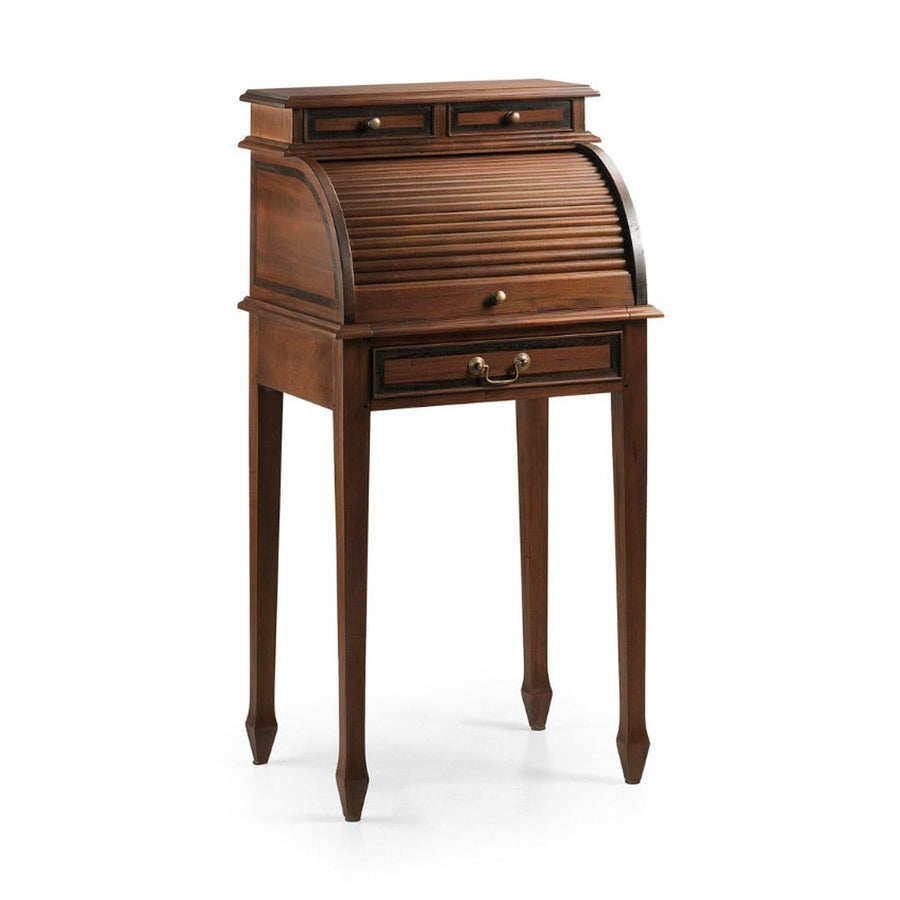 Mahagónifából készült klasszikus koloniál stílusú kézműves szekreter