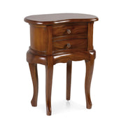 HERITAGE fiókos mahagónifa kisasztal 60 cm