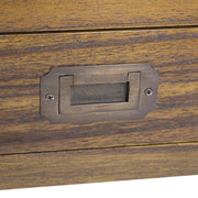 Loft stílusú, mindifából készült, kézműves TV szekrény.