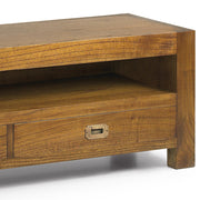 Loft stílusú, mindifából készült, kézműves TV szekrény 