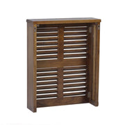 Loft stílusú, mindifából készült falra akasztható radiátortakaró burkolat