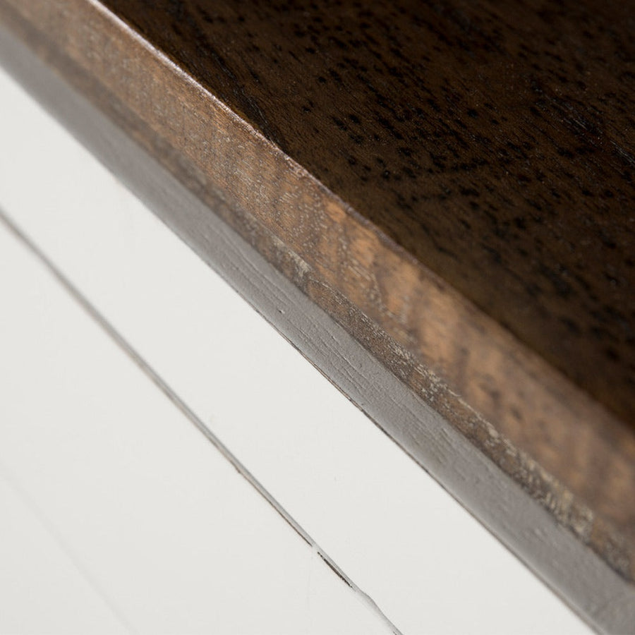 Modern-vidéki stílusú, mindifából készült, kézműves TV-szekrény