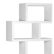 Mindifából készült, modern-vidéki stílusú, kézműves könyvespolc