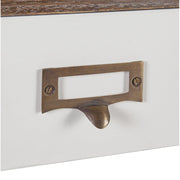 Állítható magasságú, tömör mindifából készült, kézműves íróasztal