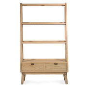 Mindifából készült állópolc – frontális nézet, natúr felület