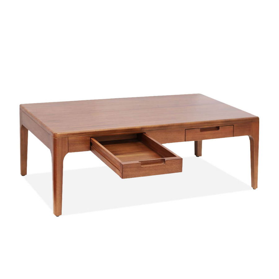 Oporto dohányzóasztal – kihúzott fiók, rejtett fogantyús kialakítás