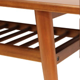 Mahagónifa felület és rácspolc részlete – Oporto kollekció