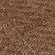 Koloniál stílusú, tölgyfából készült étkezőszék rattan ülőfelülettel és háttámlával.