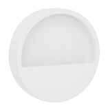 WALLY fényes fehér fiberstone fali kaspó Ø 30/40/50 cm