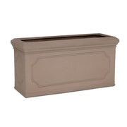 Heritage matt taupe fiberstone ültetőláda 100 × 40 × 50 cm