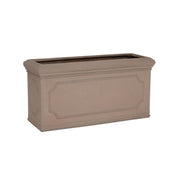 Heritage matt taupe fiberstone ültetőláda 80 × 30 × 40 cm