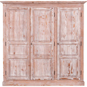 MAISON nagy méretű fenyőfa gardróbszekrény 210 cm
