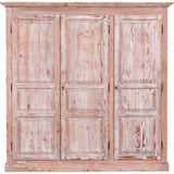 MAISON nagy méretű fenyőfa gardróbszekrény 210 cm
