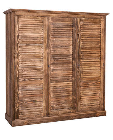 MAISON nagy méretű fenyőfa gardróbszekrény 200 cm