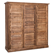 MAISON nagy méretű fenyőfa gardróbszekrény 200 cm