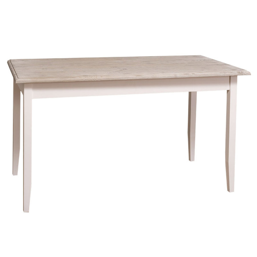 Vidéki stílusú, fenyőfából készült étkezőasztal – háromféle méretben, választható színben és felületkezeléssel