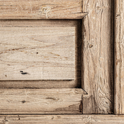 Kazettás díszítés részletfotó – Argeen teakfa tükör keretszerkezete