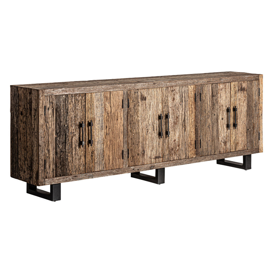 CARRIK natúr fenyőfa tálaló 253 cm