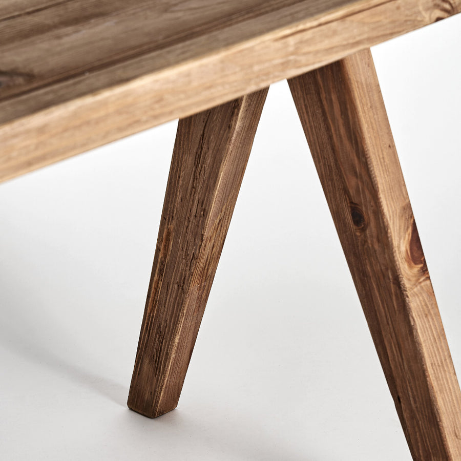 CRISSEY fenyőfa íróasztal 148 cm